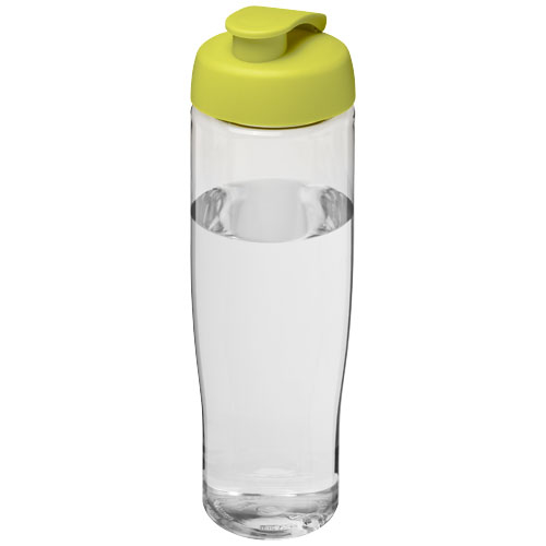 Bouteille de sport publicitaire 700ml H2O Active® Translucide et Citron vert